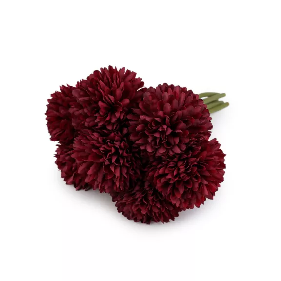 Műdália csokor - 4 sötétpiros (5 bunch) Műdália csokor - 4 sötétpiros (5 bunch)