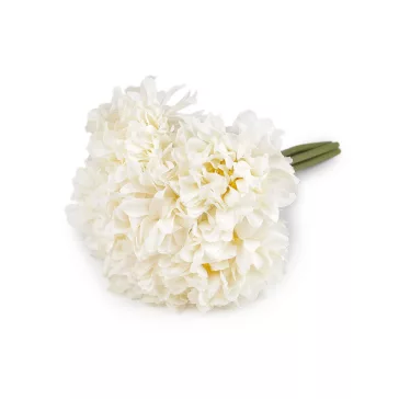 Mesterséges csokor köteg - 1 krém világos (6 bunch)