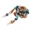 Design mobiltelefon lánc karabinerekkel hossz 120, 130 cm-es - 3 (130 cm) multicolor (1 db-os csomagolás)