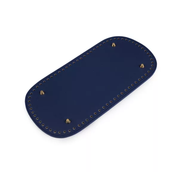 Táskaalj kézitáskához lábakkal 15x30 cm - 3 blue dark arany (1 db-os csomagolás) Táskaalj kézitáskához lábakkal 15x30 cm - 3 blue dark arany (1 db-os csomagolás)