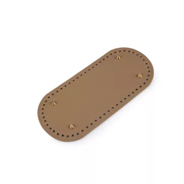   Táskaalj kézitáskához lábakkal 12x25 cm - 3 sötétkék arany (4 db-os csomagolás)