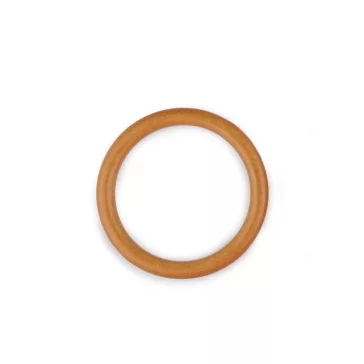   Tömörfa karikák / makraméhoz és táskafül külső Ø12; 14 cm - 1 (12 cm) természetes közepes (10 db-os csomagolás)