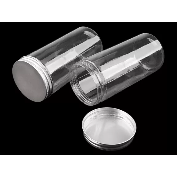 Műanyag fiola csavaros tetővel Ø5; 6 cm - 2 (Ø6 cm) Transparent (20 db-os csomagolás) Műanyag fiola csavaros tetővel Ø5; 6 cm - 2 (Ø6 cm) Transparent (20 db-os csomagolás)