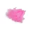 Virágos organza mandzstta 28 cm széles - 2 rózsaszín (1 db-os csomagolás)