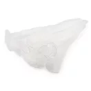 Virágos organza mandzstta gyöngyökkel 48 cm széles - 1 fehér (1 db-os csomagolás) Virágos organza mandzstta gyöngyökkel 48 cm széles - 1 fehér (1 db-os csomagolás)