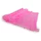 Virágos organza mandzstta gyöngyökkel 48 cm széles - 2 rózsás pink vil. (1 db-os csomagolás)