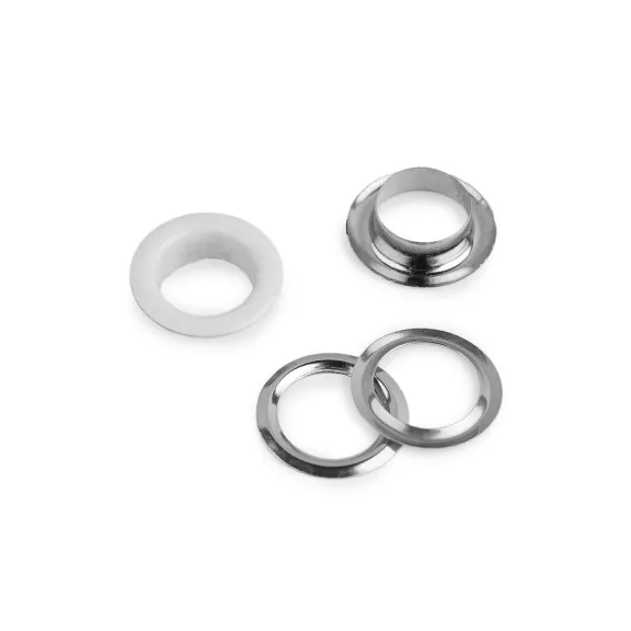 Ringli alátéttel belső Ø8 mm / külső Ø13 mm - 1 fehér (500 pr) Ringli alátéttel belső Ø8 mm / külső Ø13 mm - 1 fehér (500 pr)
