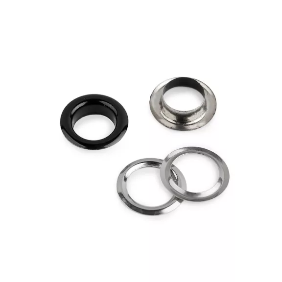 Ringli alátéttel belső Ø8 mm / külső Ø13 mm - 2 fekete lakk (500 pr) Ringli alátéttel belső Ø8 mm / külső Ø13 mm - 2 fekete lakk (500 pr)