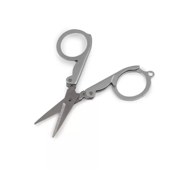 Összecsukható olló 10 cm-es - nikkel (12 db-os csomagolás) Összecsukható olló 10 cm-es - nikkel (12 db-os csomagolás)