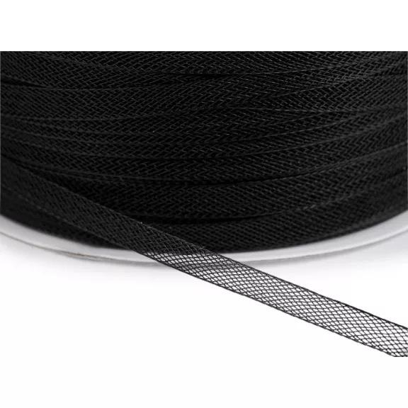 Lószőr / alkalmi fejdíszek készítéséhez és merevítéséhez széles 6 mm - 2 fekete Lószőr / alkalmi fejdíszek készítéséhez és merevítéséhez széles 6 mm - 2 fekete
