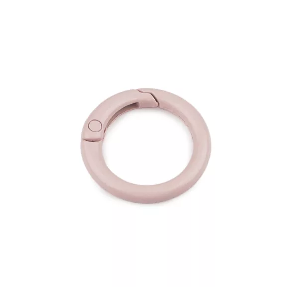 Karabiner karika lakkozott Ø18 mm - 2 rózsszín legvilágosabb (50 db-os csomagolás) Karabiner karika lakkozott Ø18 mm - 2 rózsszín legvilágosabb (50 db-os csomagolás)