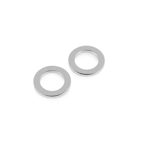 Rozsdamentes acél karika fürdőruhához és kiegészítőkhöz Ø30 és 36 mm - 1 (Ø30 mm) nikkel (2 db-os csomagolás) Rozsdamentes acél karika fürdőruhához és kiegészítőkhöz Ø30 és 36 mm - 1 (Ø30 mm) nikkel (2 db-os csomagolás)