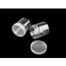 Széles szájú műanyag flakon csavaros kupakkal Ø5,6 cm - Transparent (4 db-os csomagolás) Széles szájú műanyag flakon csavaros kupakkal Ø5,6 cm - Transparent (4 db-os csomagolás)