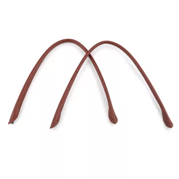   Műbőr táskafülek 60 cm hossz - 1 barna (16 db-os csomagolás)