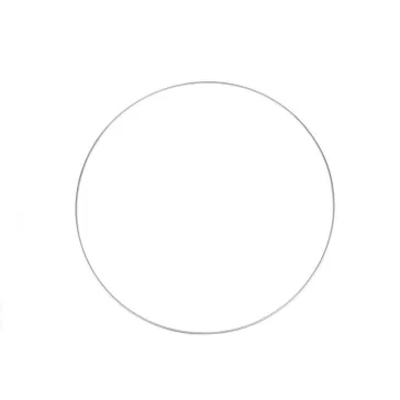   Fém karika hegesztett Ø40 cm - 2 nikkel (4 db-os csomagolás)