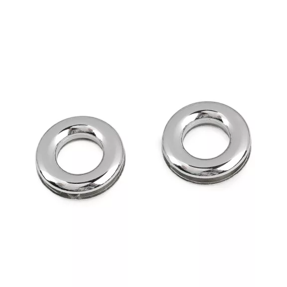 Csavaros fűzőkarikák táskafül készítéséhez belső Ø15 mm / ringli - 1 nikkel (10 db-os csomagolás) Csavaros fűzőkarikák táskafül készítéséhez belső Ø15 mm / ringli - 1 nikkel (10 db-os csomagolás)