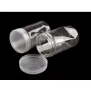 Műanyag tubus csavaros kupakkal Ø5,6 cm (2. osztályú termék) - Transparent (4 db-os csomagolás) Műanyag tubus csavaros kupakkal Ø5,6 cm (2. osztályú termék) - Transparent (4 db-os csomagolás)