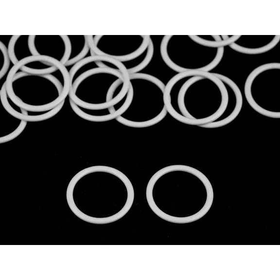 Fém karika Ø15 mm lakkozott - 1 fehér (100 db-os csomagolás) Fém karika Ø15 mm lakkozott - 1 fehér (100 db-os csomagolás)