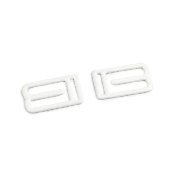 Fém csat / melltartó pánt összehúzó 10 mm-es kapocs - 1 fehér (30 db-os csomagolás) Fém csat / melltartó pánt összehúzó 10 mm-es kapocs - 1 fehér (30 db-os csomagolás)