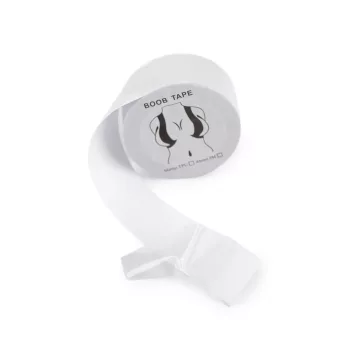   Öntapadós boob tape mellkiemelő szalag 2,5 cm széles, transzparens - átlátszó (12 db-os csomagolás)