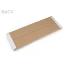 Kartonlemez textil anyagokhoz 50x17x2 cm - természetes barna (20 db-os csomagolás)