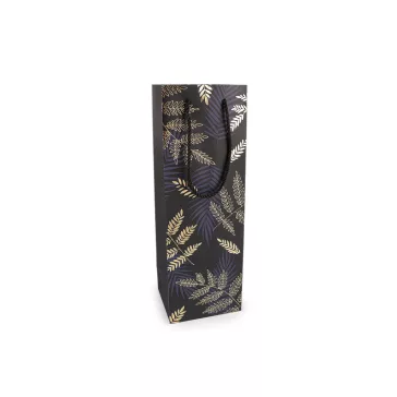   Italos boros ajándéktasak 12x35 cm - 3 kék sötét (1 db-os csomagolás)