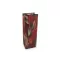 Italos boros ajándéktasak 12x35 cm - 1 piros (1 db-os csomagolás)
