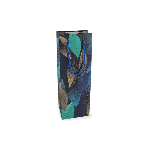 Italos boros ajándéktasak 12x35 cm - 2 kék (1 db-os csomagolás) Italos boros ajándéktasak 12x35 cm - 2 kék (1 db-os csomagolás)