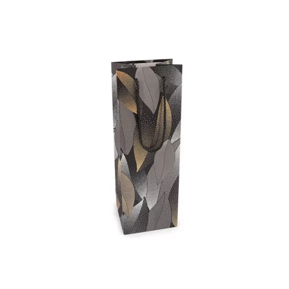 Italos boros ajándéktasak 12x35 cm - 4 szürke (1 db-os csomagolás) Italos boros ajándéktasak 12x35 cm - 4 szürke (1 db-os csomagolás)