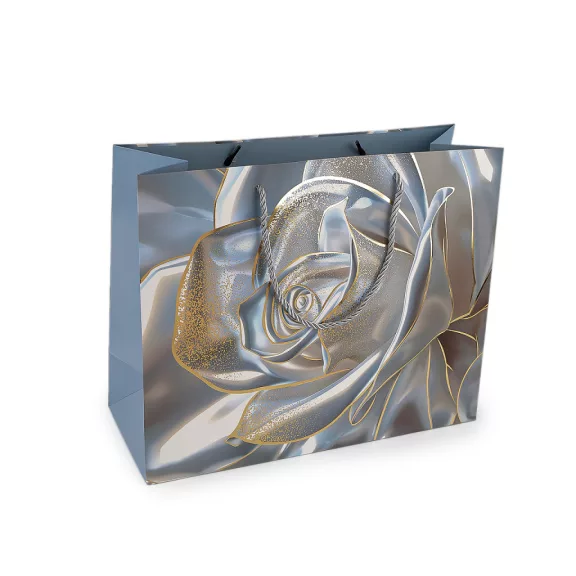 Ajándéktasak 31x25 cm - 3 vil. szürke (1 db-os csomagolás) Ajándéktasak 31x25 cm - 3 vil. szürke (1 db-os csomagolás)