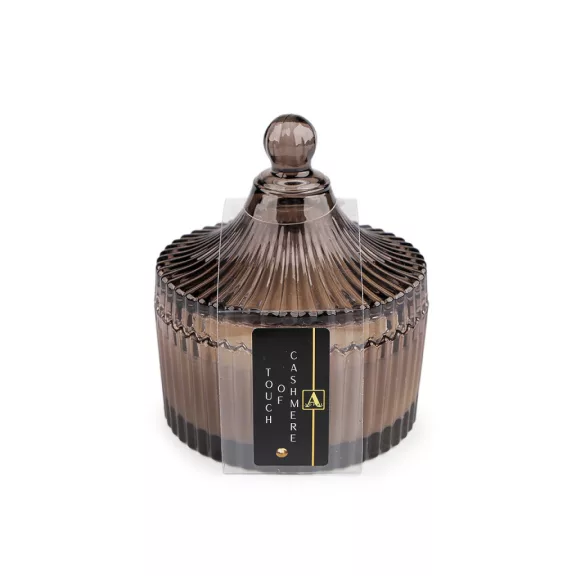 Illatgyertya üvegedényben 180 g - 8 (touch of cashmere) szürkés bézs (1 db-os csomagolás) Illatgyertya üvegedényben 180 g - 8 (touch of cashmere) szürkés bézs (1 db-os csomagolás)