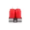 Hhengeres adventi gyertyák Ø4 cm - 4 piros matt (1 szett)