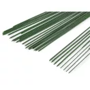 Florisztikai műanyag virágszár / drót hossza 30 cm - zöld (90 db-os csomagolás)
