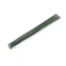 Florisztikai műanyag virágszár / drót hossza 30 cm - zöld (90 db-os csomagolás)