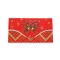 Karácsonyi papírboríték 9x16 cm - 4 piros (1 db-os csomagolás)