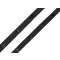 Body patent kapocs szalag / egyoldalas pánttal, 9 mm - 2 fekete