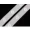 Pont/hurok rögzítés egyetlen szalagon, szélessége 15 mm - 1 fehér