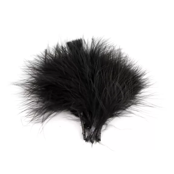 Marabu tollak hossz 7-14 cm - 2 fekete (6 zacskó) Marabu tollak hossz 7-14 cm - 2 fekete (6 zacskó)