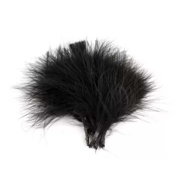 Marabu tollak hossz 7-14 cm - 2 fekete (20 zacskó)
