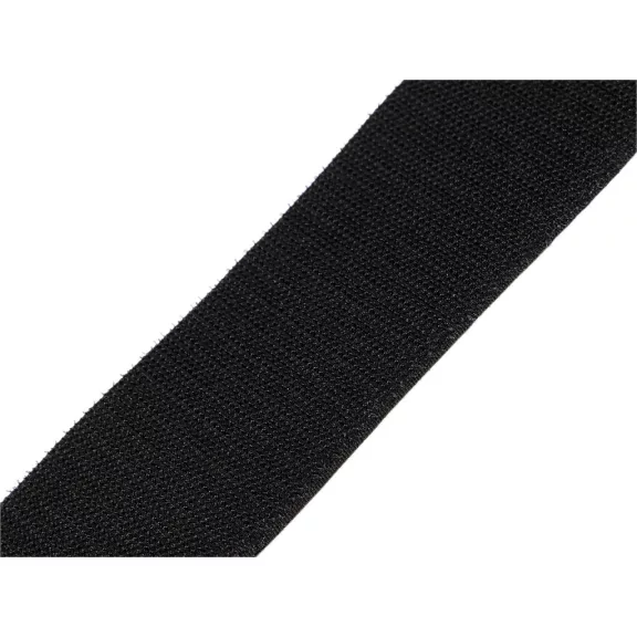 Tépőzár 50 mm széles kettőoldalas - fekete Tépőzár 50 mm széles kettőoldalas - fekete