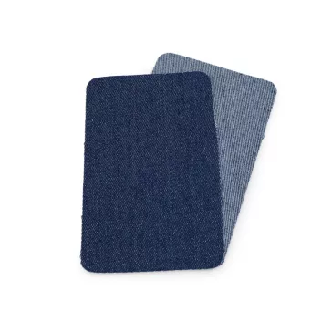 Vasalható farmer folt 9,5x15 cm Jeans - 1 kék (1 zacskó)