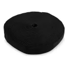Tépőzár széles 40 mm kétoldalas - fekete