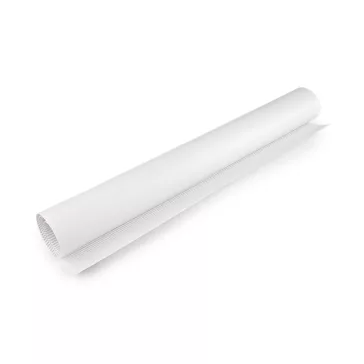  Színes hullámkarton kreatív alkotáshoz 70x50 cm - 1 fehér (8 db-os csomagolás)