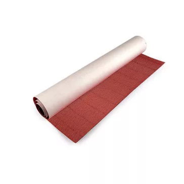   Metál hullámkarton kreatív alkotáshoz 70x50 cm - 3 piros (1 db-os csomagolás)