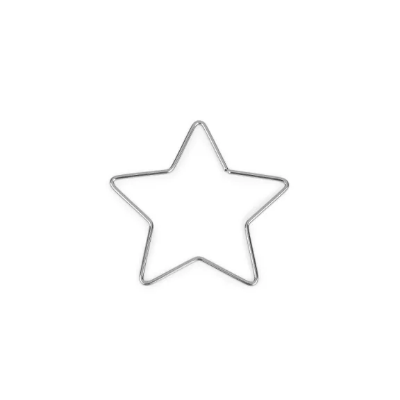 Fém csillag Ø10 cm - 1 nikkel (10 db-os csomagolás) Fém csillag Ø10 cm - 1 nikkel (10 db-os csomagolás)