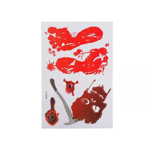 Halloween öntapadós fólia - 7 piros (5 card) Halloween öntapadós fólia - 7 piros (5 card)