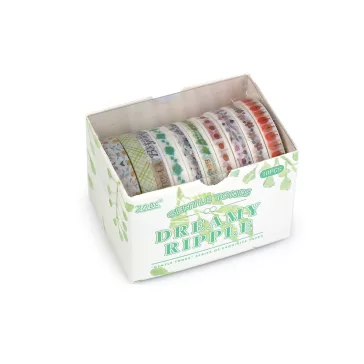 Washi dekoratív ragasztószalag keverék - 3 mix (3 box)