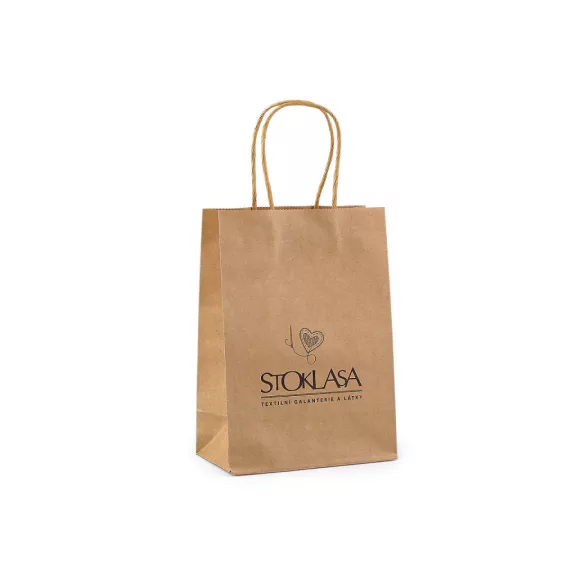 Stoklasa papírtáska 15x21 cm - természetes barna (25 db-os csomagolás) Stoklasa papírtáska 15x21 cm - természetes barna (25 db-os csomagolás)