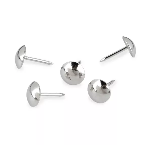 Kárpitos dísszeg Ø11 mm - 1 nikkel (20 db-os csomagolás) Kárpitos dísszeg Ø11 mm - 1 nikkel (20 db-os csomagolás)