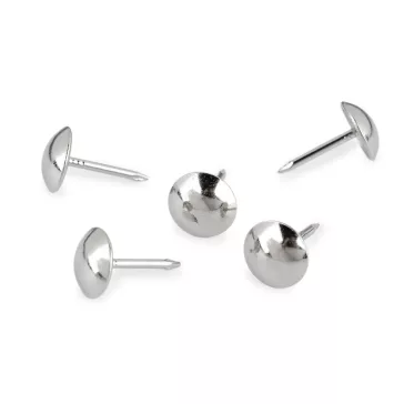   Kárpitos dísszeg Ø11 mm - 1 nikkel (500 db-os csomagolás)